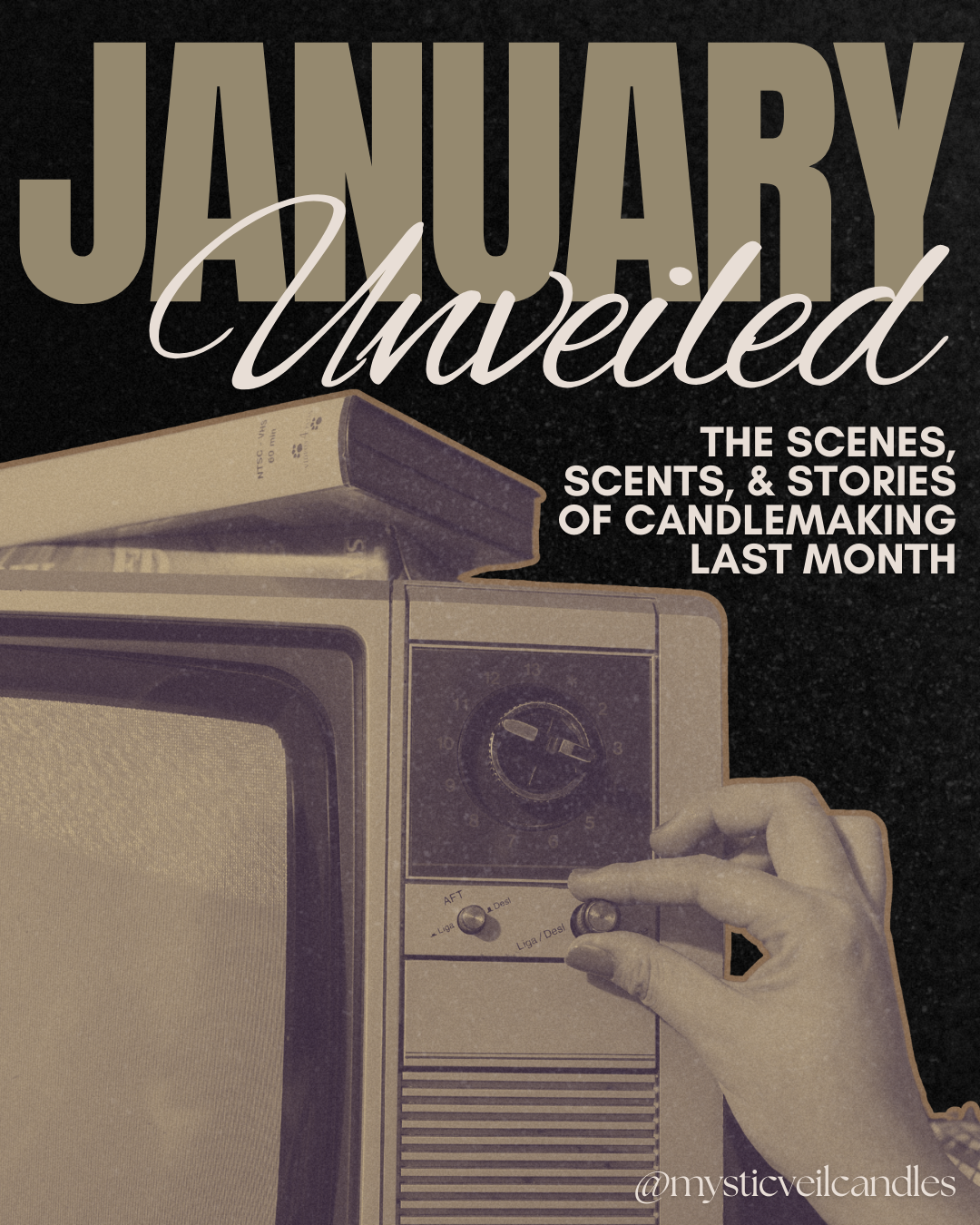 JANUARY UNVEILED: The scenes, scents, & stories from last month’s candlemaking