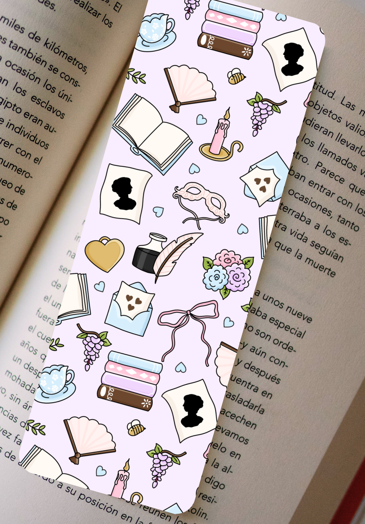 Bridgerton Bookmark | Historical Romance | Bookish Gift | Matte Double-Sided Bookmark | Book Lover