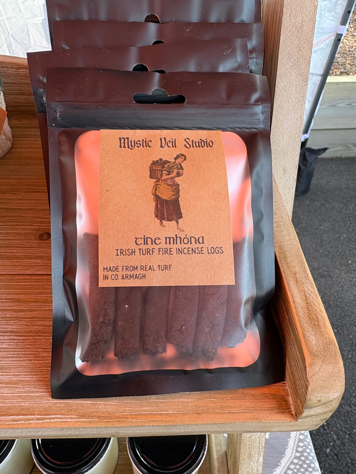 Tine Mhóna | Irish Turf Fire Incense | Peat Bog Incense
