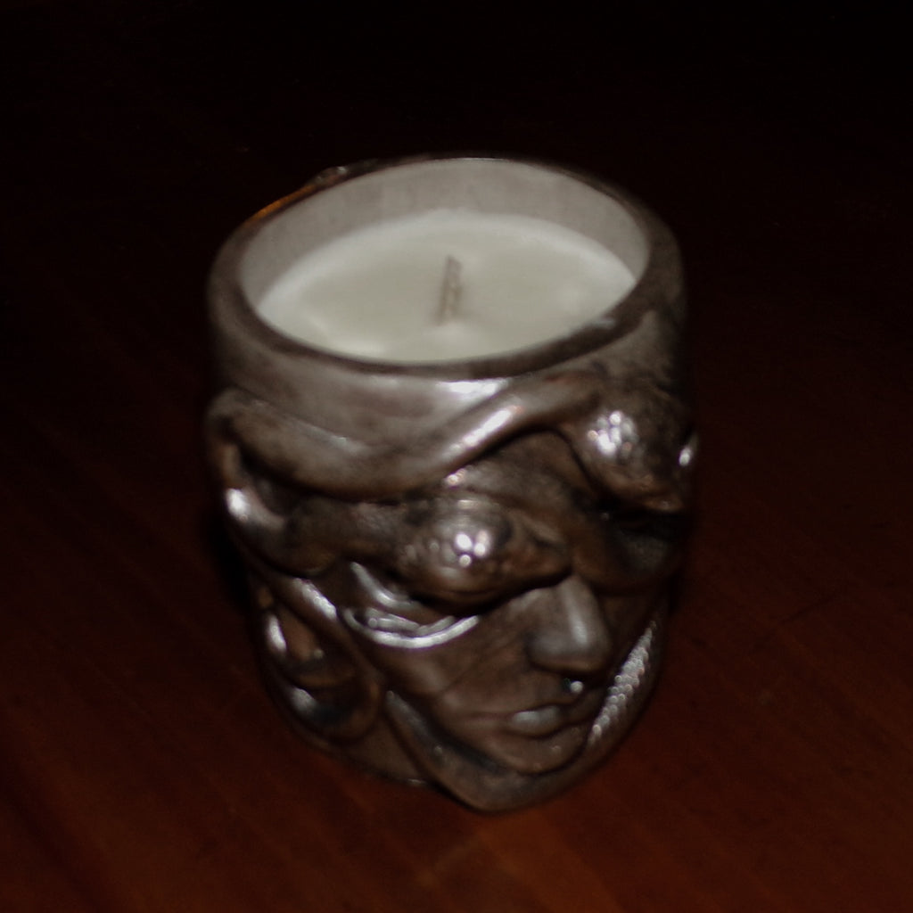 MEDUSA | Scented Soy Candle | Reusable Concrete Jar | Eco-Friendly | Refillable