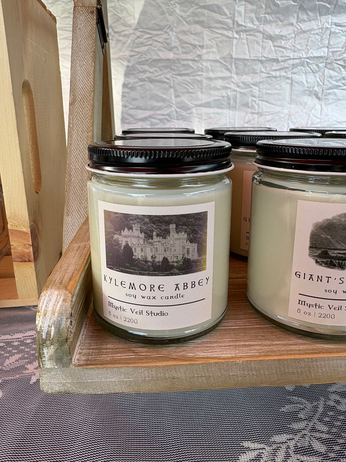 Kylemore Abbey | 8 oz Soy Wax Candle | Connemara | Co. Galway