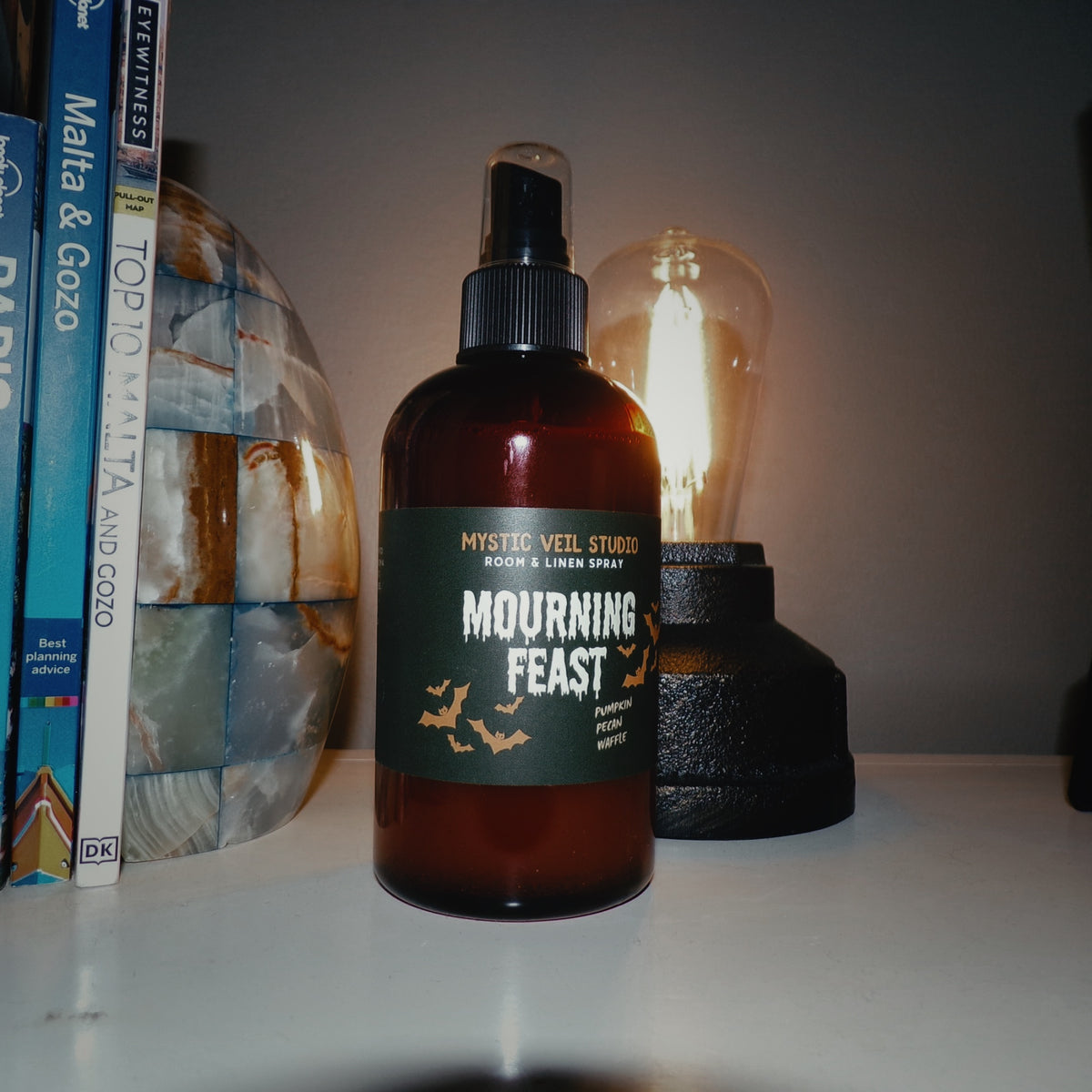 Mourning Feast | Pumpkin Pecan Waffle Room + Linen Spray | Halloween Fragrance | Fall Collection