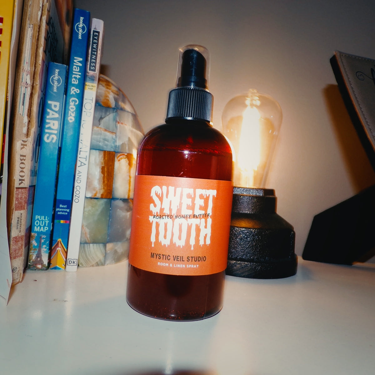 Sweet Tooth | Roasted Honey Butter Room + Linen Spray | Halloween Fragrance | Fall Collection
