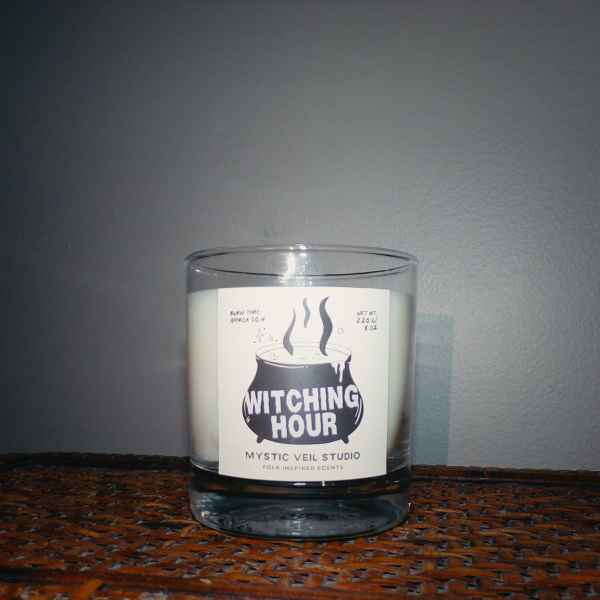 Witching Hour | Lavender Sage Rosemary Apothecary Scented Soy Candle | Halloween Fragrance | Fall Collection