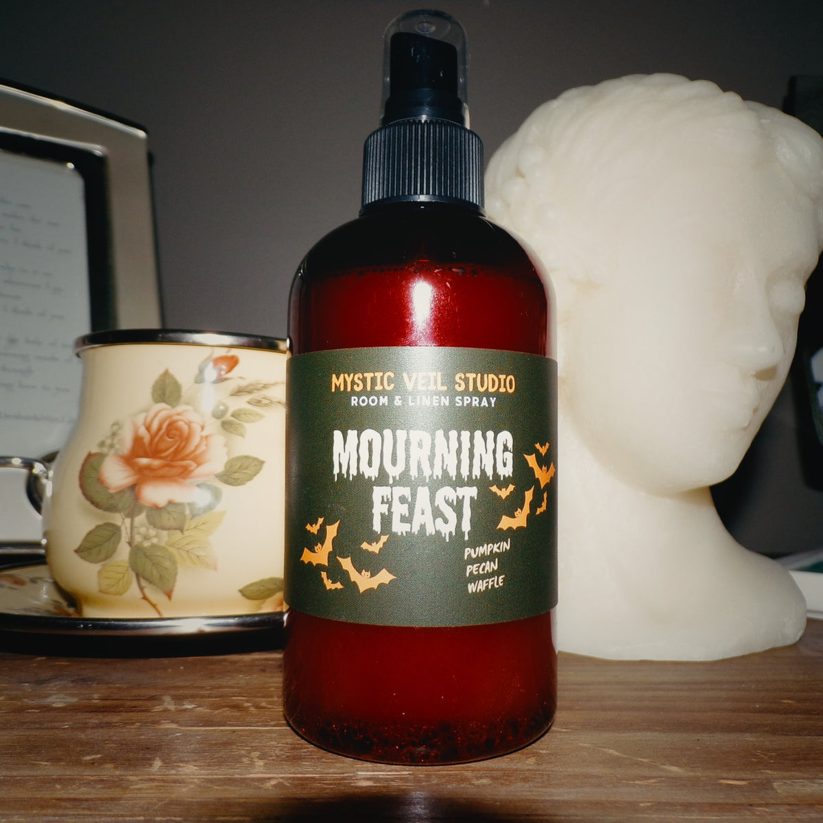 Mourning Feast | Pumpkin Pecan Waffle Room + Linen Spray | Halloween Fragrance | Fall Collection