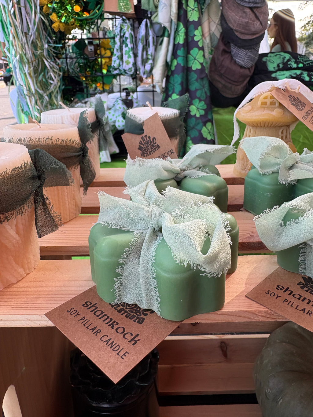 Shamrock Soy Wax Candle