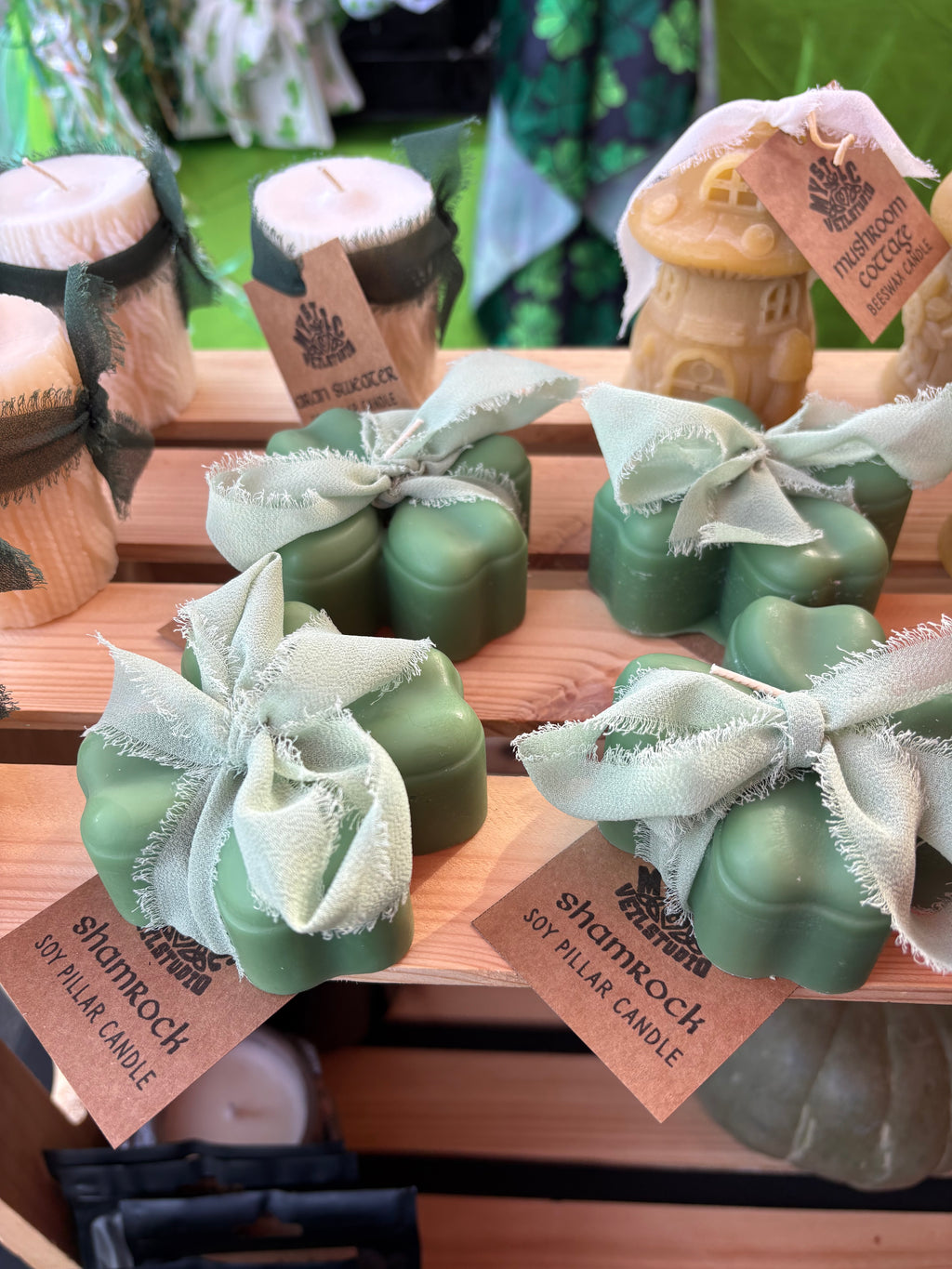 Shamrock Soy Wax Candle