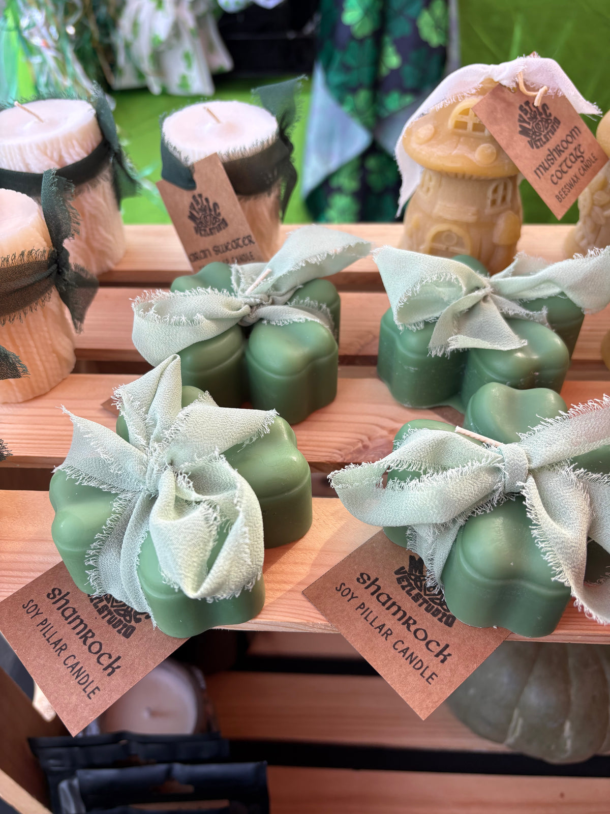 Shamrock Soy Wax Candle