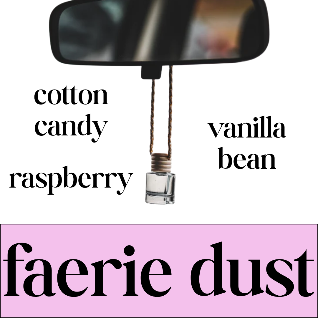 faerie dust car diffuser | spun sugar