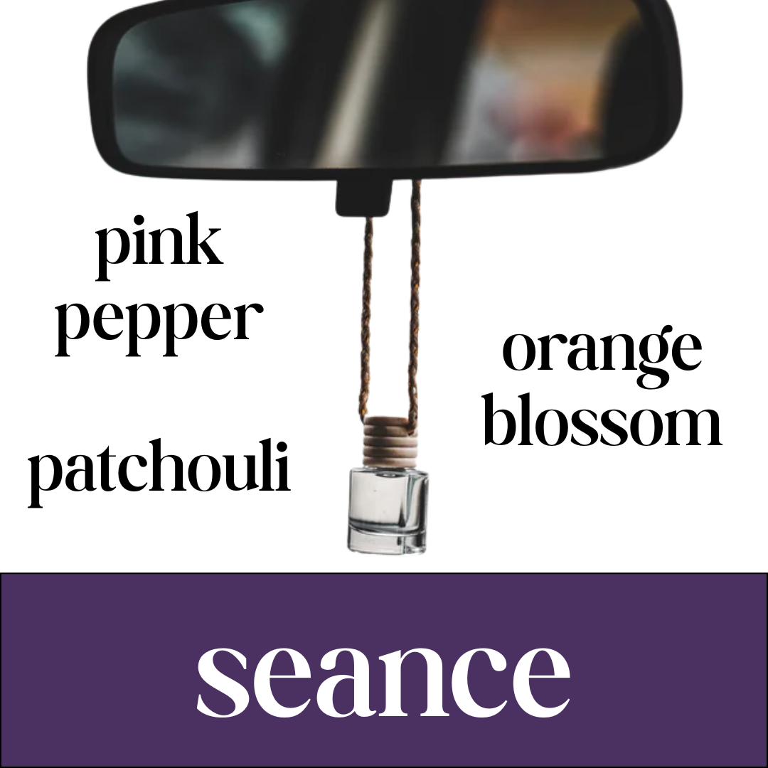 seance car diffuser | pink pepper + patchouli